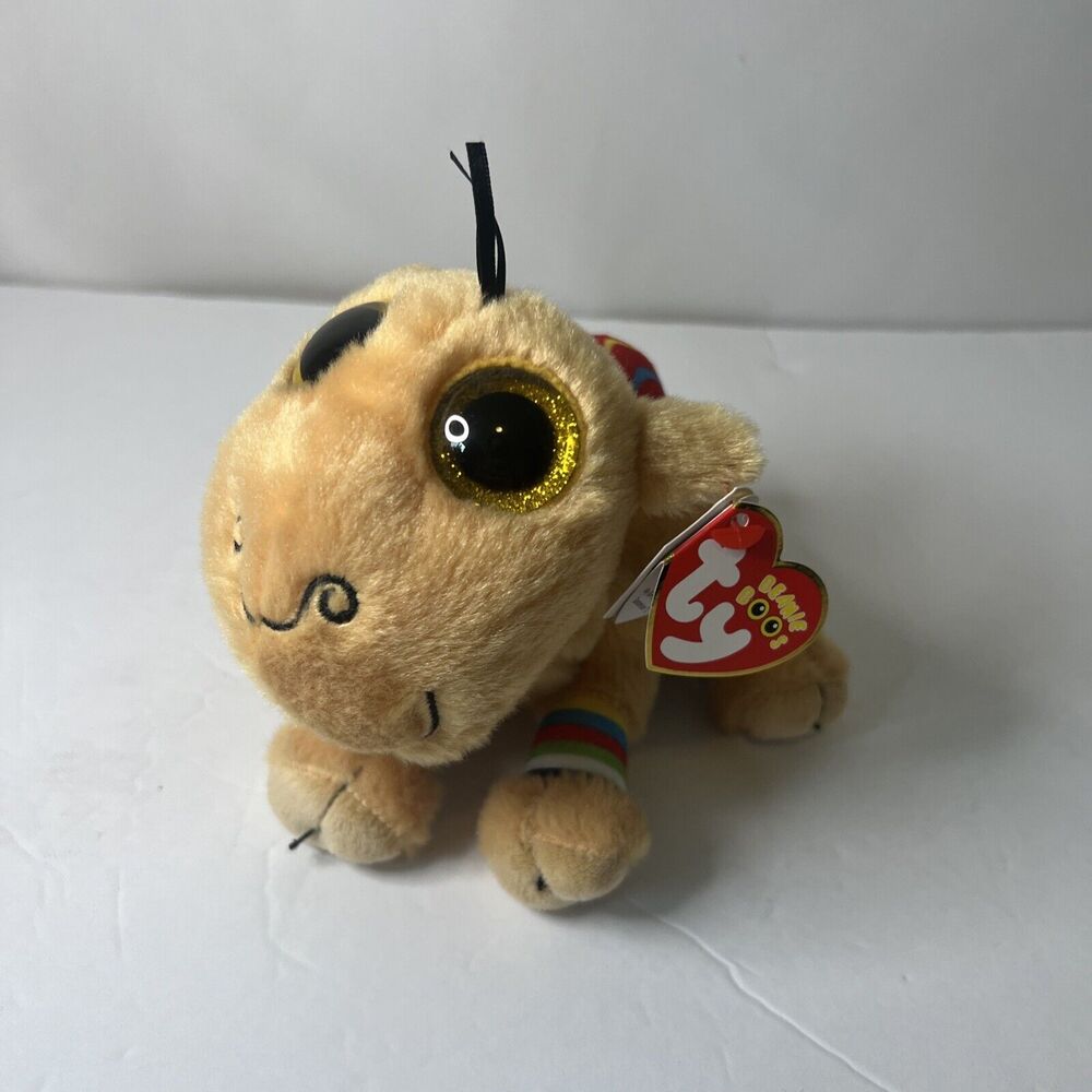 2019 Ty Beanie Boos 6" JAMAL the Camel Stuffed Animal Plush MWMTs Ty Heart Tags